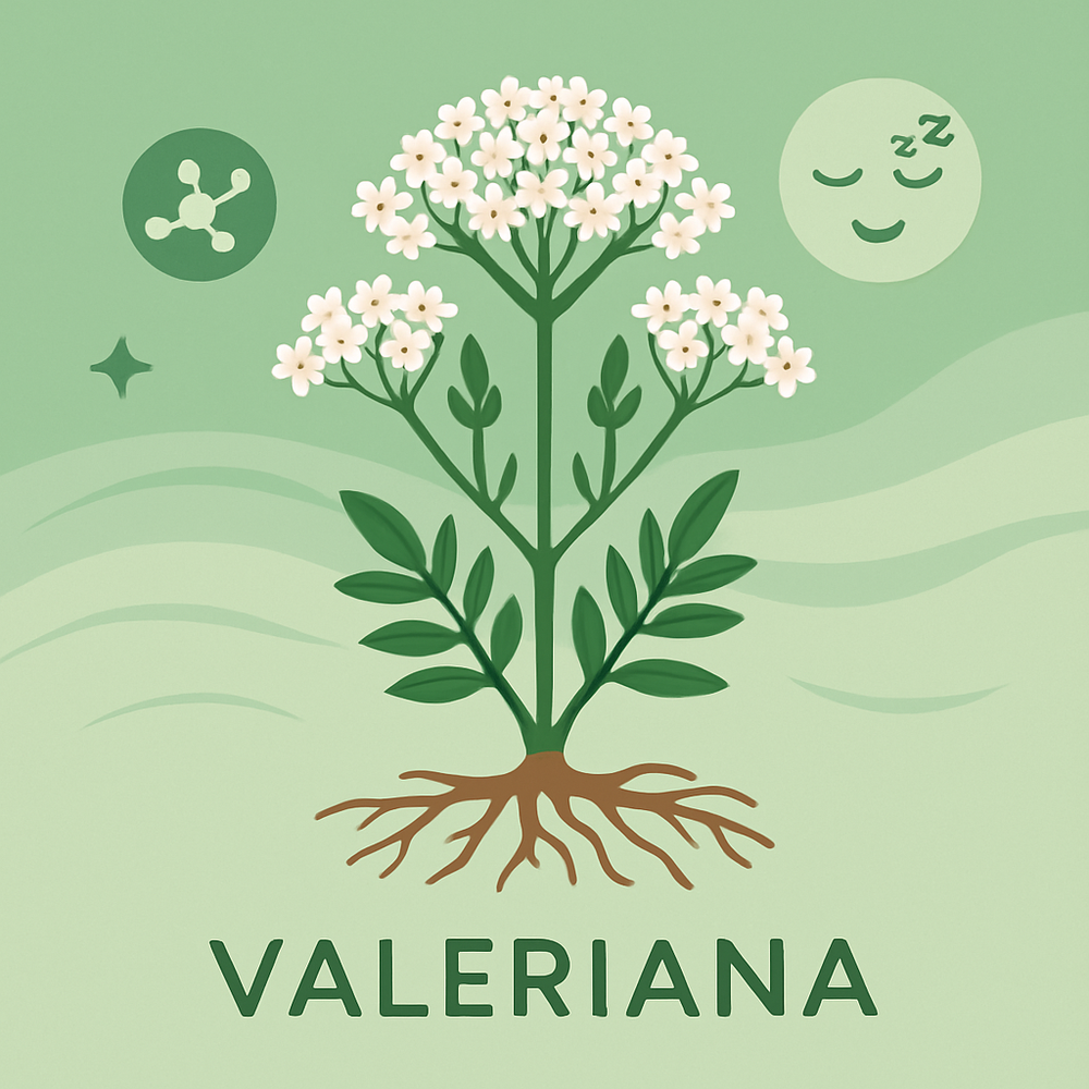 Valeriana - planta medicinal para insônia